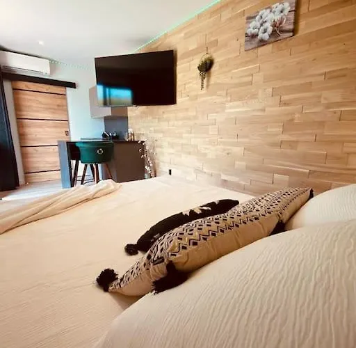 Le Du Bonheur Avec Jacuzzi Privatif Semesterbostad