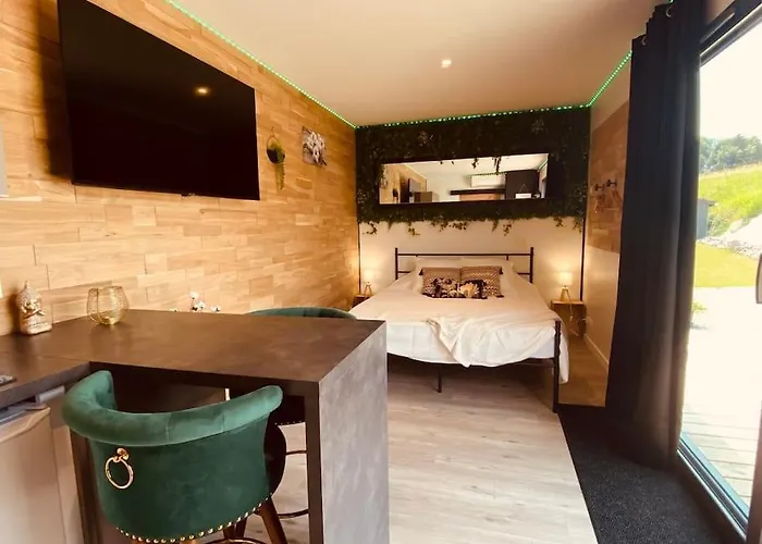 Le Du Bonheur Avec Jacuzzi Privatif *